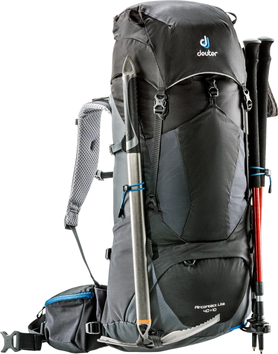Deuter Aircontact Lite 40+10 black/graphite