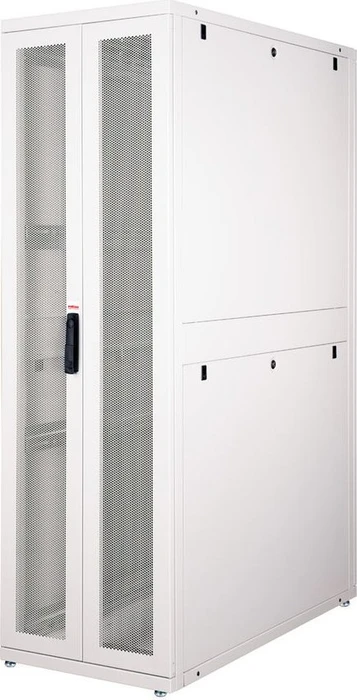 Roline / Secomp Pro Serie 19" Serverschrank 42HE, montiert, Gitternetztür, IP20, RAL 7035, 1200mm tief