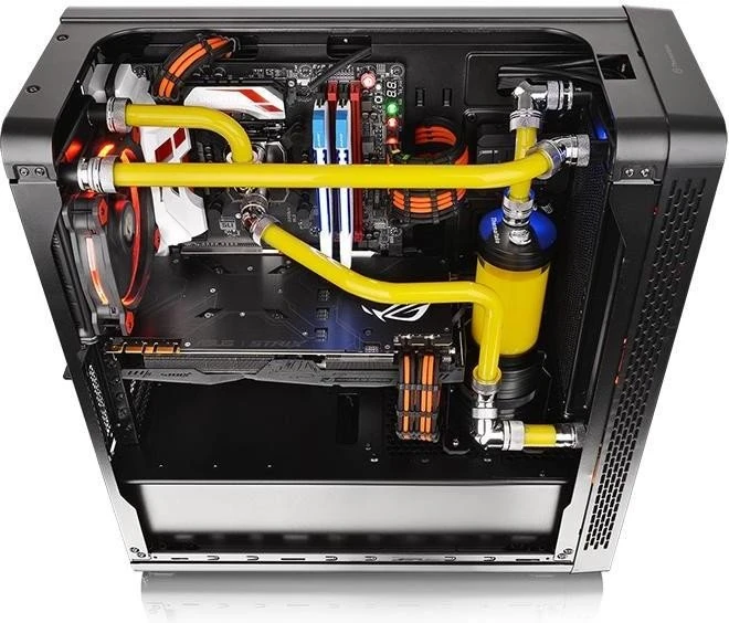 Thermaltake View 27 Gull-Wing schwarz, Acrylfenster