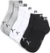Puma Teenager Socken grau/weiß/schwarz, 3 Paare Vorschaubild