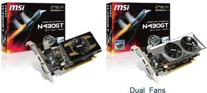 MSI GeForce GT 430, N430GT-MD1GD3/LP2, 1GB DDR3, VGA, DVI, HDMI