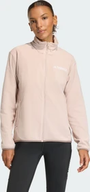adidas Terrex Multi Essentials Fleece Jacke wonder beige (Damen)
