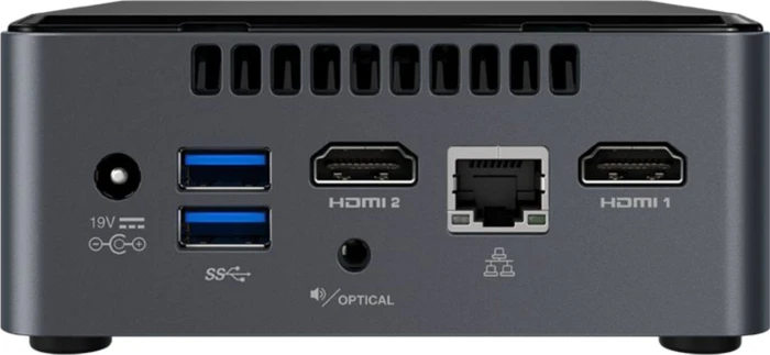 Intel NUC 8 Home Mini PC - Crimson Canyon - NUC8i3CYSN, Core i3-8121U, 4GB RAM, 1TB HDD, Radeon 540