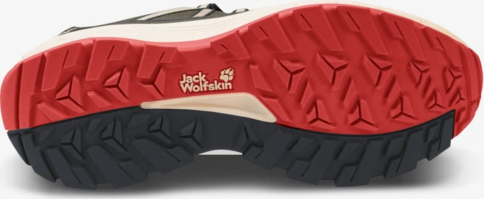 Jack Wolfskin Wild Hike Texapore Low obsidian moss (Herren)