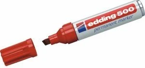 edding 500 Permanentmarker rot