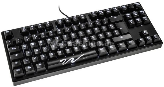 Ducky Shine 3 Slim [TKL], LEDs weiß, MX BROWN, USB, DE