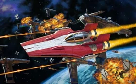 Revell Star Wars Episode VIII Build & Play Resistance A-Wing Fighter rot