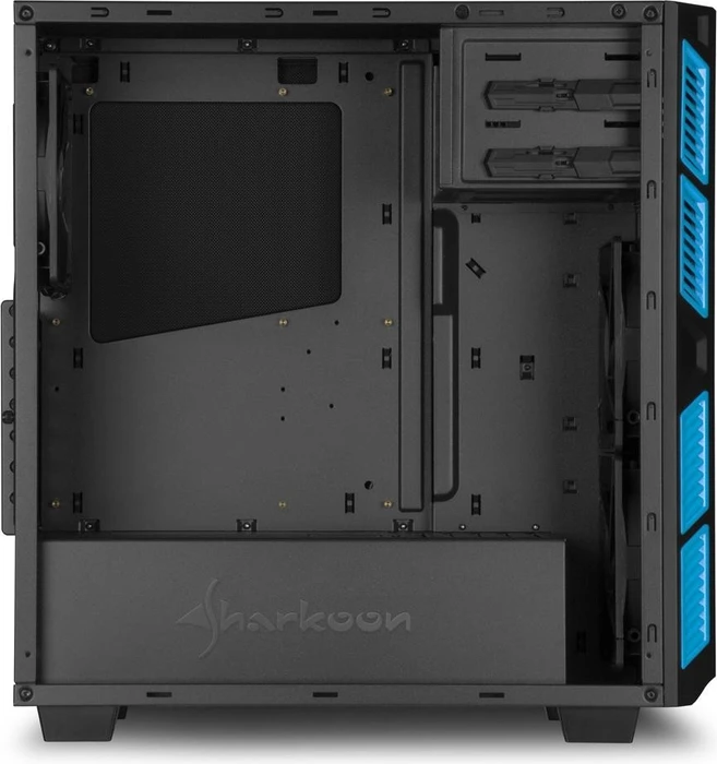 Sharkoon AI7000 Silent blau, schallgedämmt