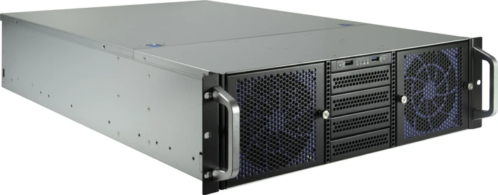 Inter-Tech 3U-30765, grau/schwarz, 3HE, ATX
