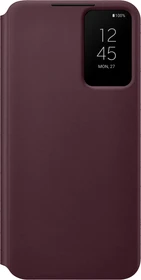 Samsung Smart Clear View Cover für Galaxy S22+ Burgundy