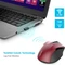 TeckNet Pro 2.4G Wireless, rot, USB Vorschaubild