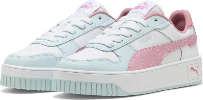 Puma Carina Street puma white/poised pink/sea glass (Junior)