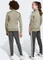 adidas Seasonal Essentials Tiberio 3-Streifen Tricot Trainingsanzug silver pebble/grey six/metal grey/white (Junior) Vorschaubild