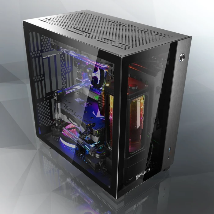 Raijintek Paean Mini, Glasfenster, Mini-ITX