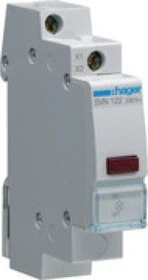 Hager LED Leuchtmelder rot 230V AC 1PLE