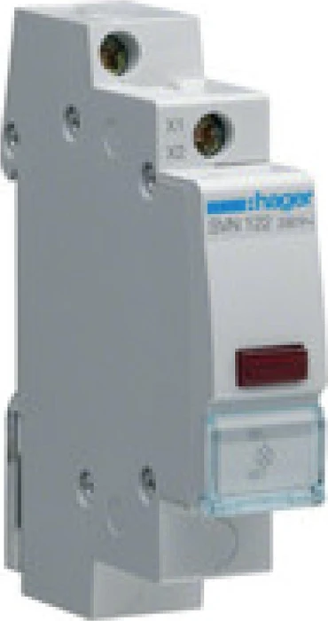 Hager LED Leuchtmelder rot 230V AC 1PLE