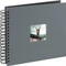 Hama Spiralalbum Fine Art 28x24 / 50 schwarze Seiten grau Vorschaubild