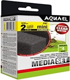 Aquael Media Set Pat Mini Standard Ersatz-Filterschwamm