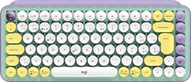 Logitech POP Keys Wireless Mechanical Keyboard, Logi Bolt, Daydream, TTC BROWN, USB/Bluetooth, CH (920-010821)