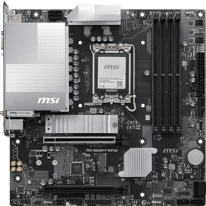 MSI PRO B860M-P WIFI6E (Intel 1851)
