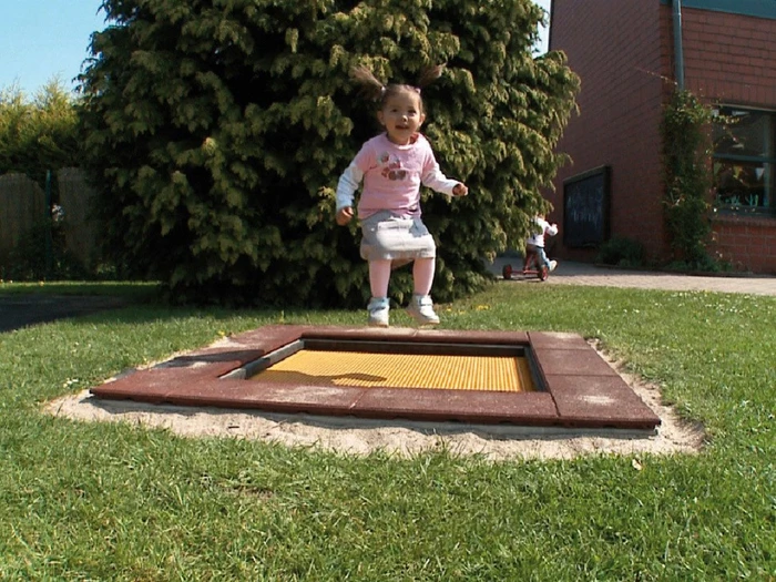 Eurotramp Kids Tramp Kindergarten 150x150cm Bodentrampolin