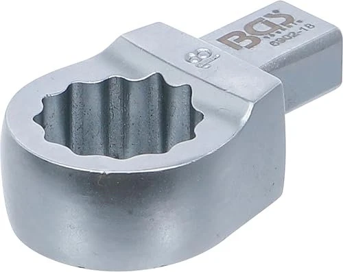 BGS technic Einsteck-Ringschlüssel 9x12mm, 18mm
