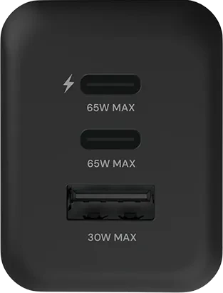 Fairphone 3-Port Ladegerät 65W (EU) schwarz