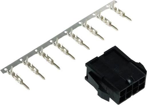 Phobya 8-Pin ATX/EPS12V Buchse, schwarz