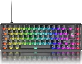 Akko MOD68 HE, LEDs RGB, hot-swap, AstroAim Magnetic, USB/Bluetooth, FR