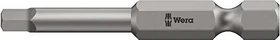Wera 868/4 V Innenvierkant Bit 1/4", R3x89mm, 1 Stück