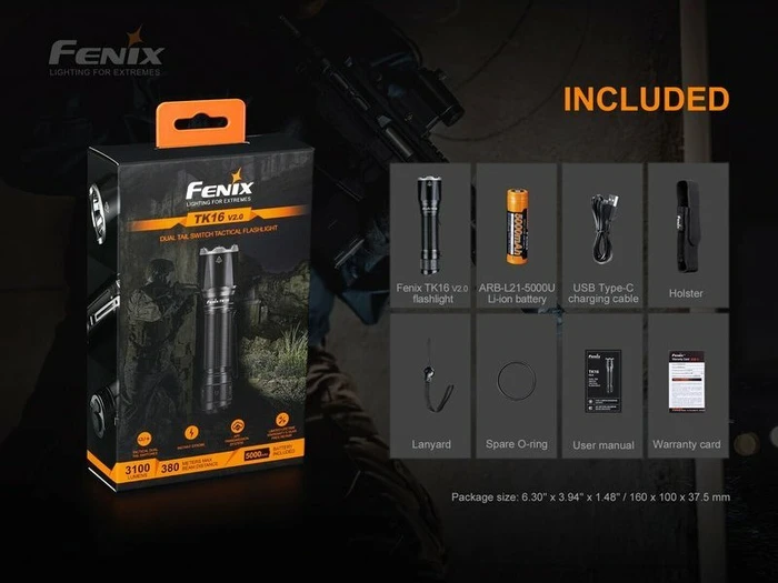 Fenix TK16 Taschenlampe