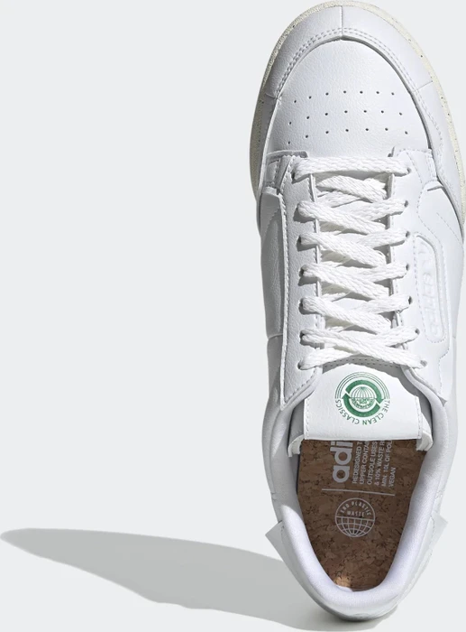 adidas Continental 80 cloud white/off white/green