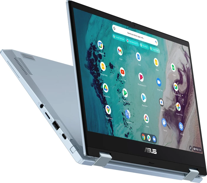 ASUS Chromebook Flip CX3 CX3400FMA-E10026, AI Blue, Core i5-1130G7, 8GB RAM, 256GB SSD, DE