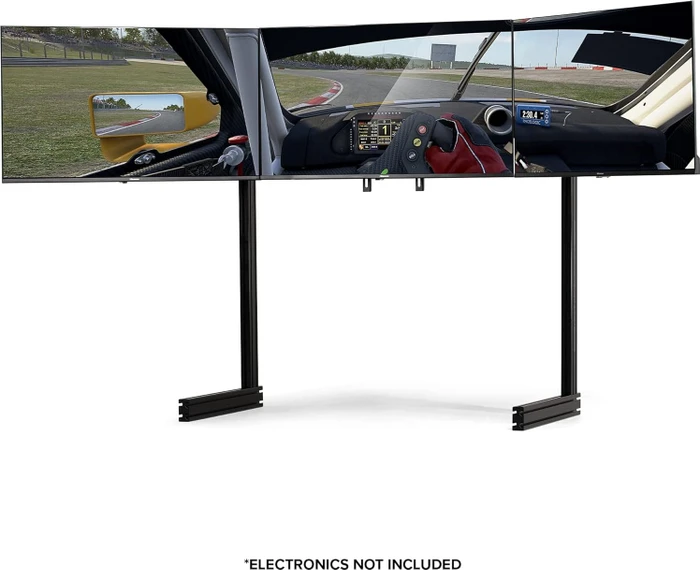 Next Level Racing Elite Freestanding Triple Monitor Stand Add-On Black Edition