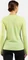 Odlo X-Alp Performance Wool 115 Laufshirt langarm shadow lime melange (Damen) Vorschaubild
