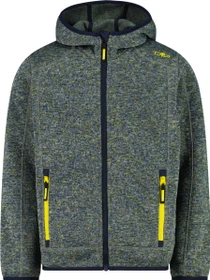 CMP Fix Hood Fleece Funktionsjacke bluestone/winter sun (Junior)