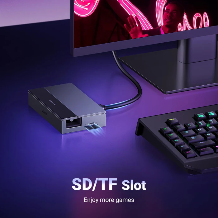 Ugreen Steam Deck Dock 9-in-1, USB-C 3.1 [Stecker]
