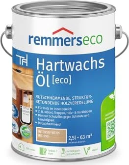 Remmers Hartwachs-Öl eco innen intensiv-weiß, 2.5l