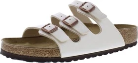 Birkenstock Florida Birko-Flor graceful pearl white (Damen)