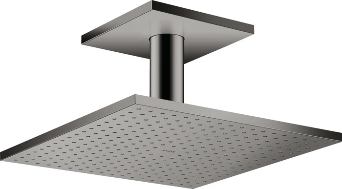 Hansgrohe Axor ShowerSolutions Kopfbrause 300/300 2jet mit Deckenanschluss polished black chrome
