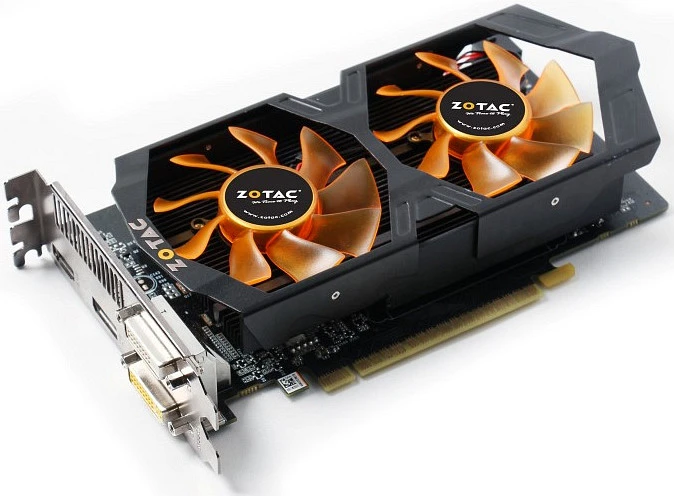 Zotac GeForce GTX 750 Ti OC, 2GB GDDR5, 2x DVI, HDMI, DP