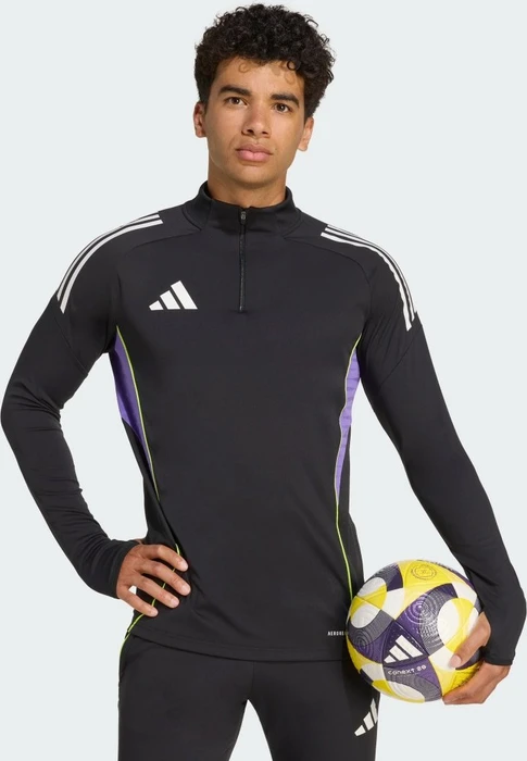 adidas Tiro 25 Competition Training Funktionsshirt langarm black/purple rush (Herren)
