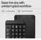 HP 430/435 Programmable Wireless Keypad, schwarz, Bluetooth Vorschaubild