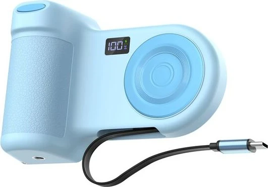 Belkin Stage PowerGrip magnetischer Kamerahalter mit Powerbank hellblau