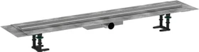 Hansgrohe RainDrain Compact Duschrinne, Komplett-Set, edelstahl gebürstet