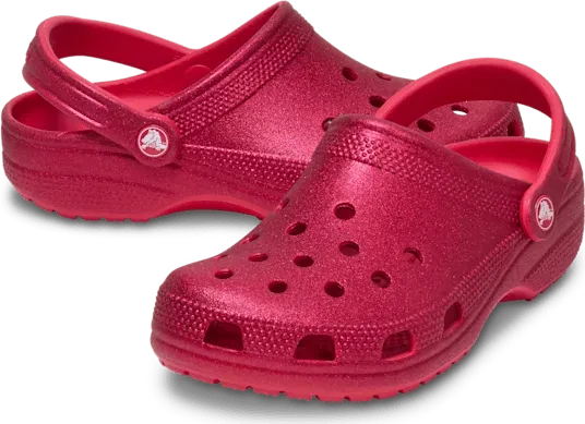Crocs Classic Glitter digital raspberry glitter (Damen)