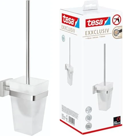tesa Exxclusiv Toilettenbürstenhaltert edelstahl