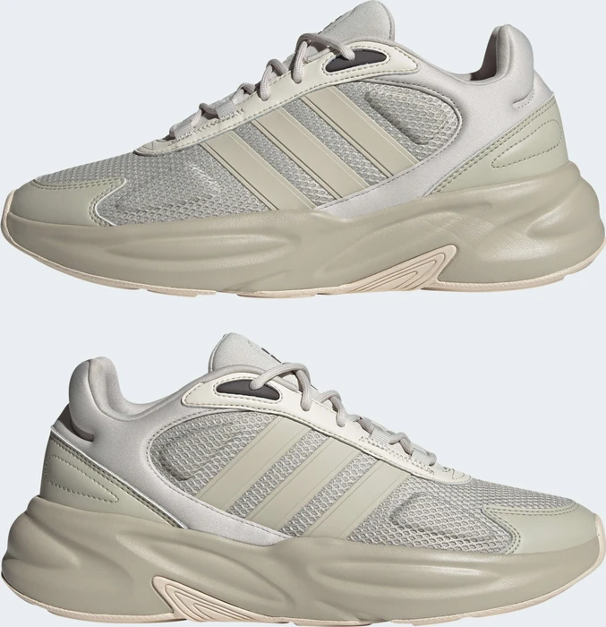 adidas Ozelle Cloudfoam putty grey/aluminium/charcoal