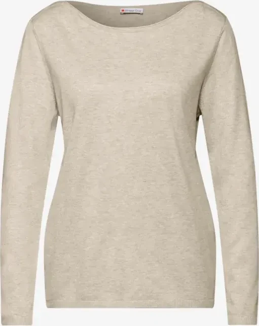 Street One Noreen Strickpullover sheer beige mel. (Damen)