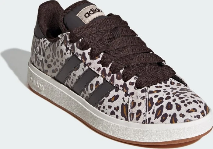 adidas Grand Court Base 00s crystal linen/aurora coffee/core white